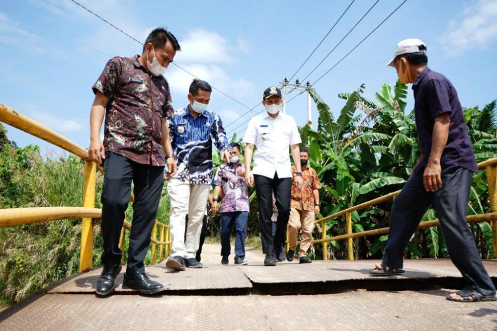 Musi Online Tinjau Jembatan Dan Jalan Rusak Bupati Panca Perintahkan