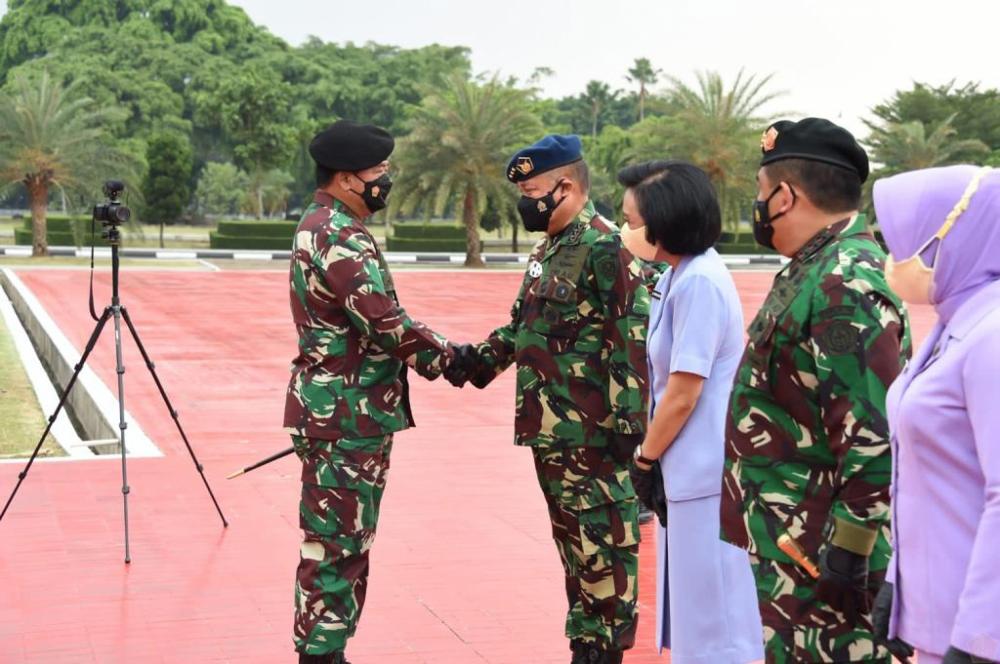 60 Perwira Tinggi TNI Naik Pangkat