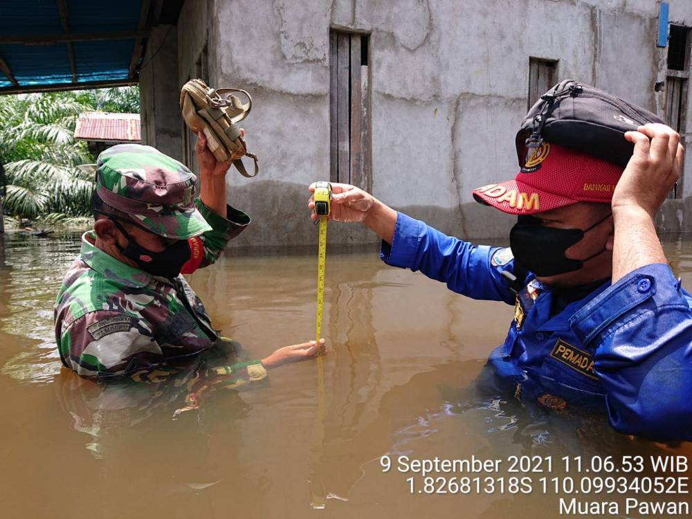 Banjir Rendam 2 Kecamatan di Kabupaten Ketapang, BPBD Turunkan Bantuan Logistik