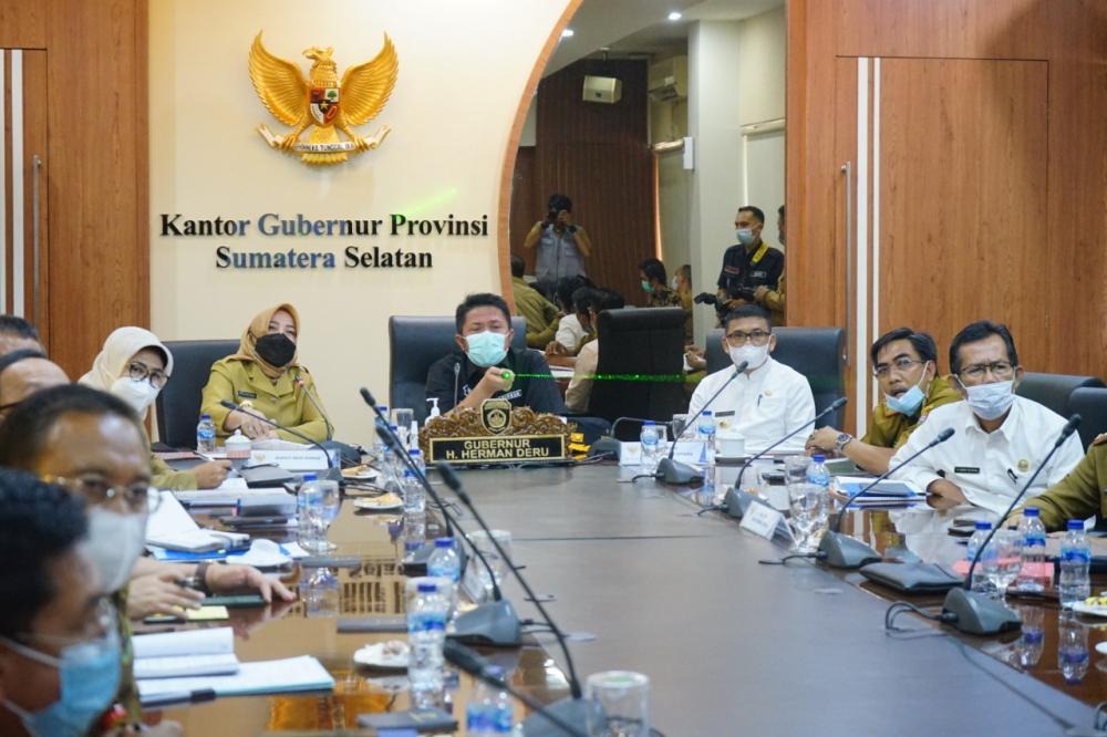 Bupati Mura dan Muratara Paparan Program Strategis di Hadapan Gubernur