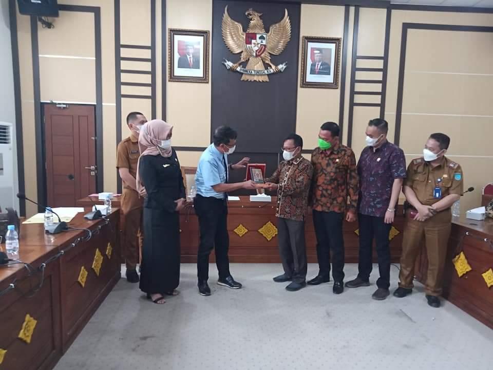 DPRD Ogan Ilir Terima Kunjungan DPRD Pesawaran Terkait Tugas dan Fungsi Pimpinan dan Anggota