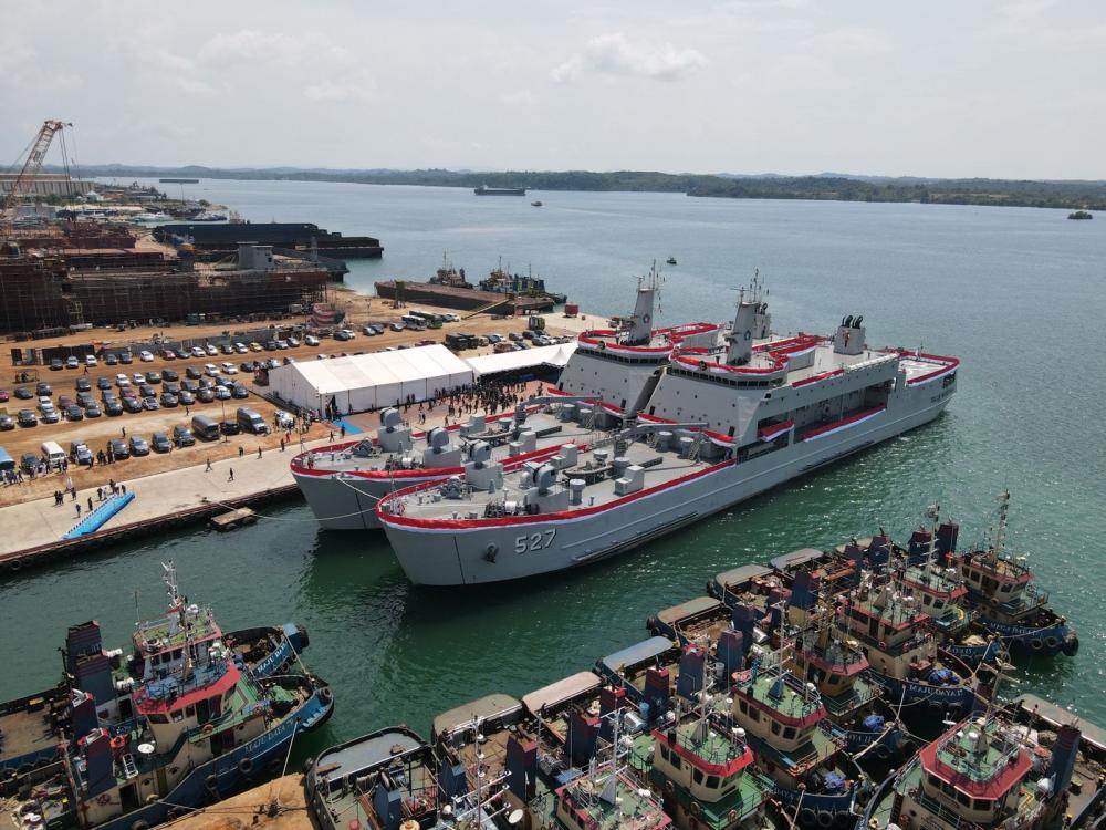 Dua Kapal Perang Siap Perkuat Alutsista TNI AL