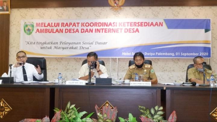 Gubernur HD Segera Wujudkan Ambulance Desa dan Internet Desa