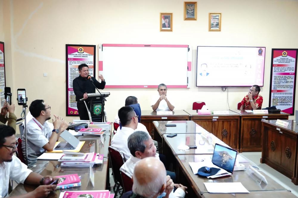 Herman Deru: Program Doktor Administrasi Publik Unsri Tidak Kalah Dari Universitas Termuka Lainnya di Indonesia