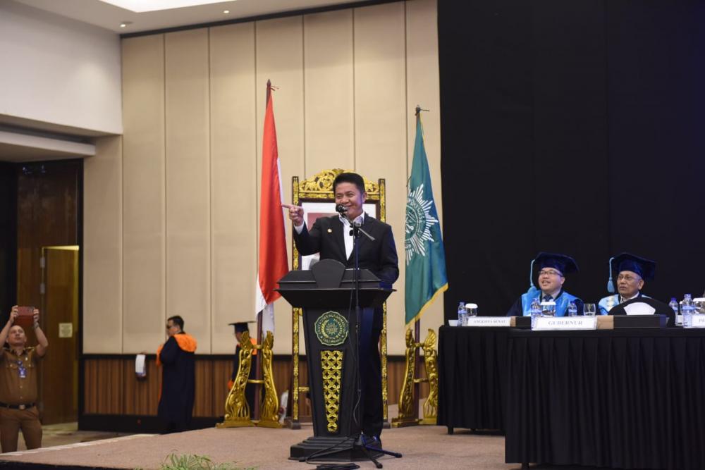 Herman Deru Ajak Para Alumni Universitas Muhammadiyah Turut Andil Tingkatkan IPM Sumsel