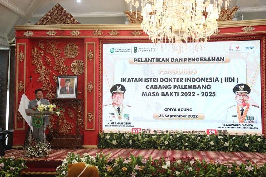 Herman Deru Jadikan IIDI Sebagai Mitra Pemprov Sumsel Dalam Menurunkan Angka Stunting