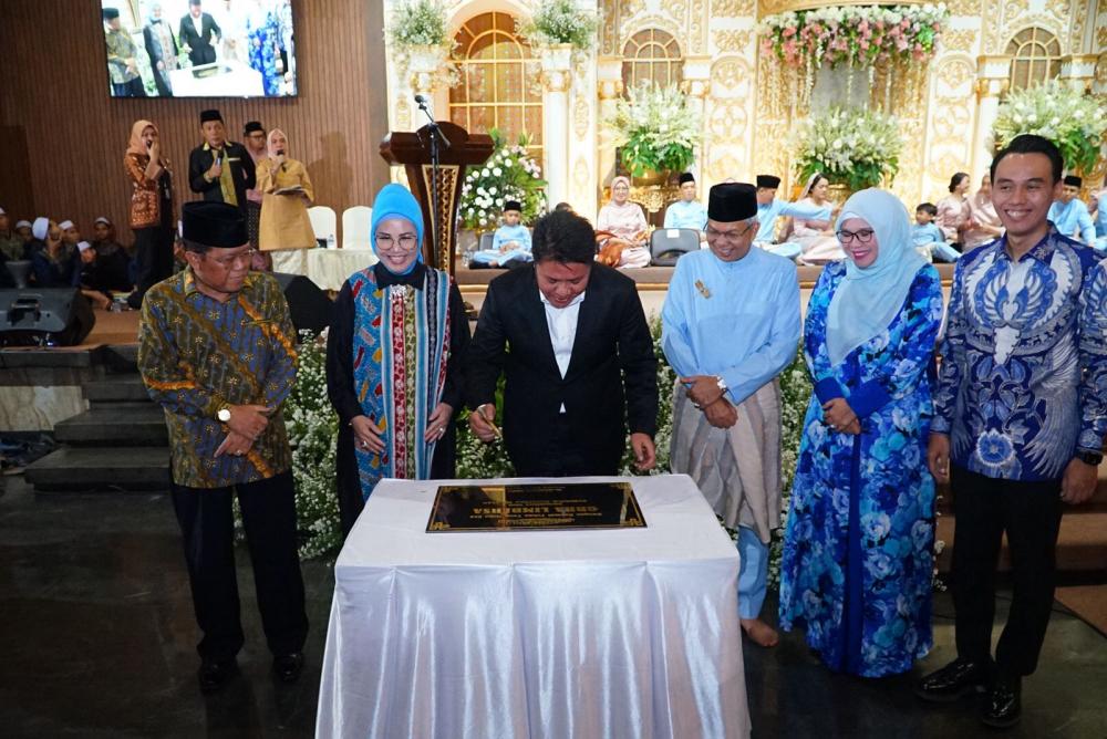 Herman Deru Kagum Ornamen Graha Limbersa Mengandung Nilai Seni Luar Biasa