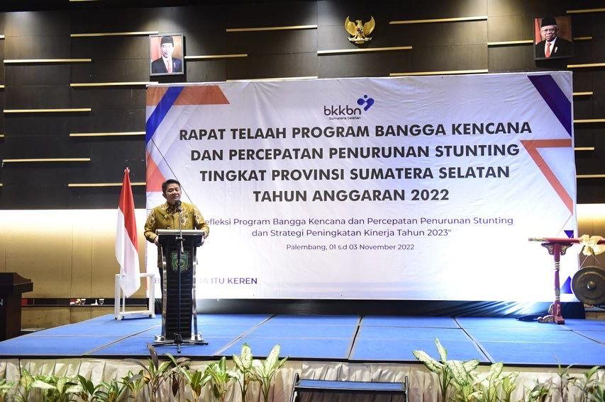 Herman Deru Optimis Sumsel Capai Target Nasional 14 Persen Penurunan Stunting