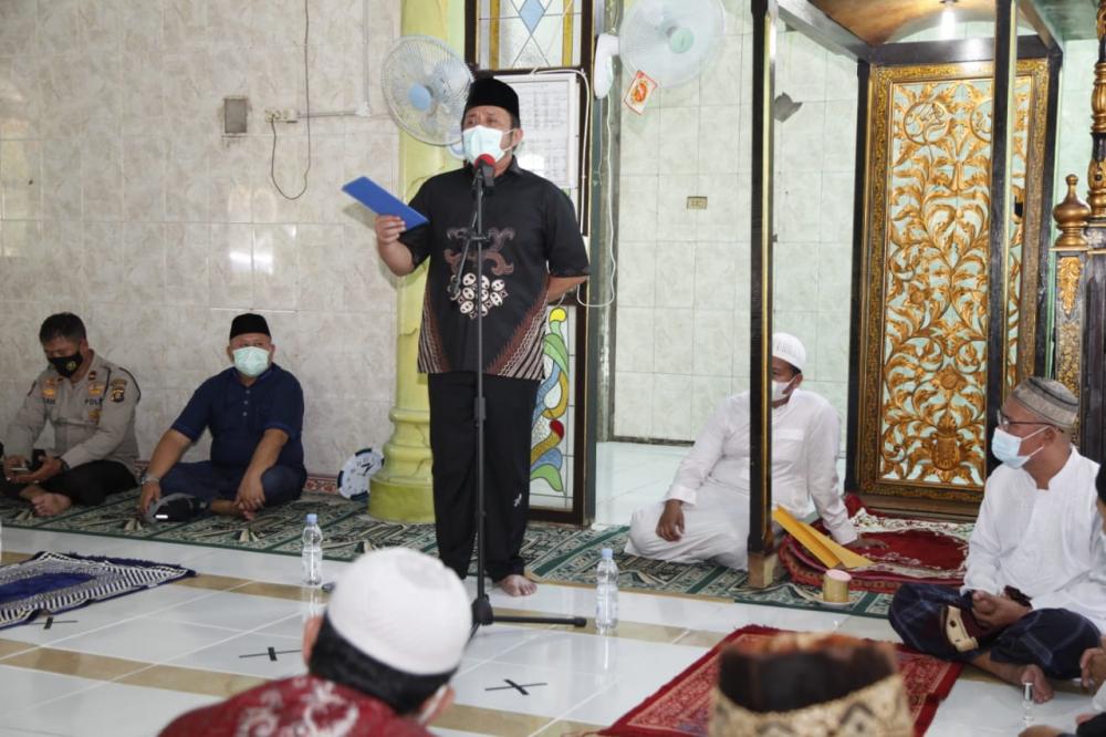 Herman Deru Safari Jumat di Masjid Jamik Gandus Jalan Sofyan Kenawas Palembang