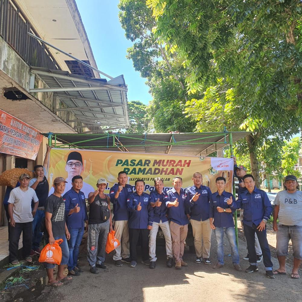 IKAPPI Pagaralam Gelar Pasar Murah Ramadhan, 10 Ton Gula Pasir Ludes