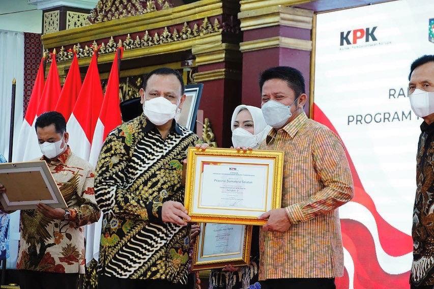 Ketua KPK RI Puji Upaya Pemprov Sumsel Dalam Pencegahan Korupsi