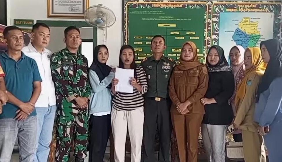 Konten Bandingkan Gaji TNI dan Facebook Pro Viral, Konten Kreator Lilie Putri Rojlah Minta Maaf Langsung ke Koramil