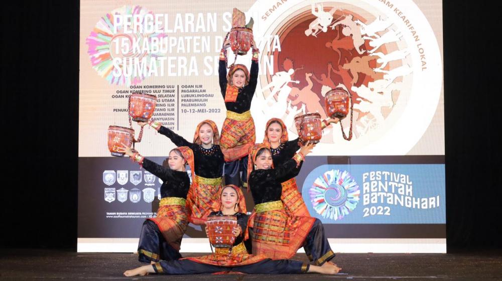 Lestarikan Seni Budaya Asli Daerah Sumsel, Disbudpar Gelar Festival Rentak Batanghari 2022