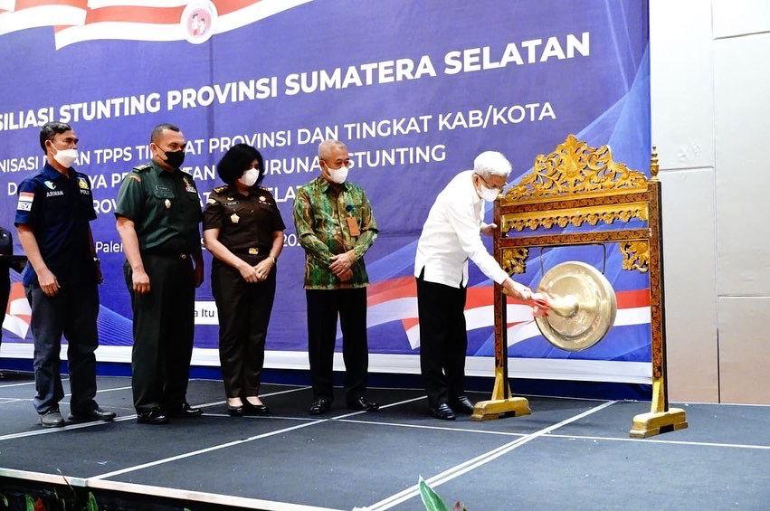 Mawardi Yahya Tegaskan Pemprov Bersama 17 Kabupaten/Kota di Sumsel Kompak Kejar Target Turunkan Angka Stunting Sebesar 14 Persen di Tahun 2024