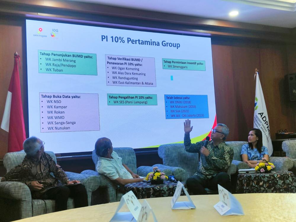 PT SEG Desak SKK Migas Permudah Kebijakan Partisipasi Interest sebesar 10 persen untuk Pemda