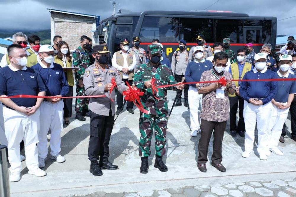 Panglima TNI Resmikan 1.500 Rumah Cinta Kasih dan Sekolah Terpadu di Palu Utara