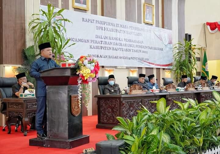 Paripurna Penandatanganan Pansus DPRD Banyuasin