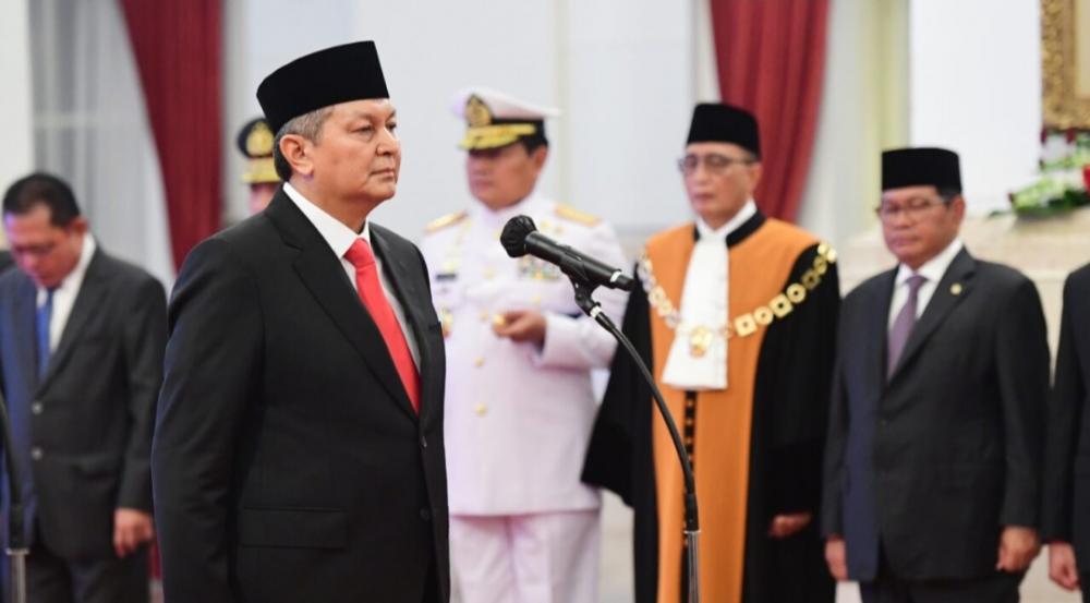 Presiden Jokowi Lantik Rycko Amelza Dahniel sebagai Kepala BNPT
