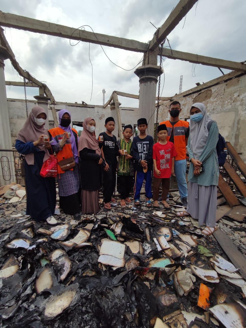 Rumah Zakat  Bantu Korban Kebakaran Pondok Pesantren Hidayatullah