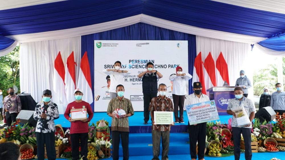 SSTP Diresmikan, Bupati Panca Ajak Pemuda Jadi Petani