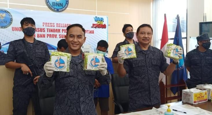 Sabu 5 kg Dalam Kardus Pempek Gagal Beredar di Sekayu