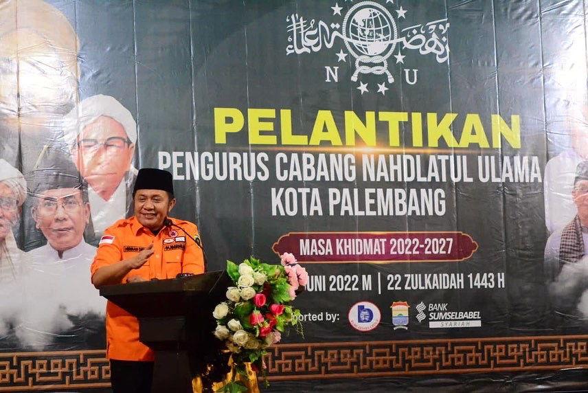 Sebagai Mustasyar PBNU, Herman Deru Puji Kiprah PCNU Kota Palembang