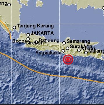 Sebagian Warga Pacitan Rasakan Gempa Magnitudo 5.1