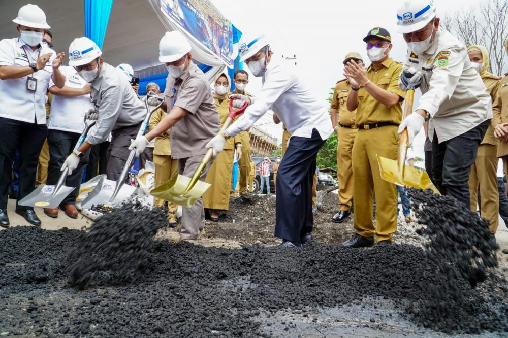 Wagub Mawardi Yahya Launching Program Bebas Jalan Berlubang