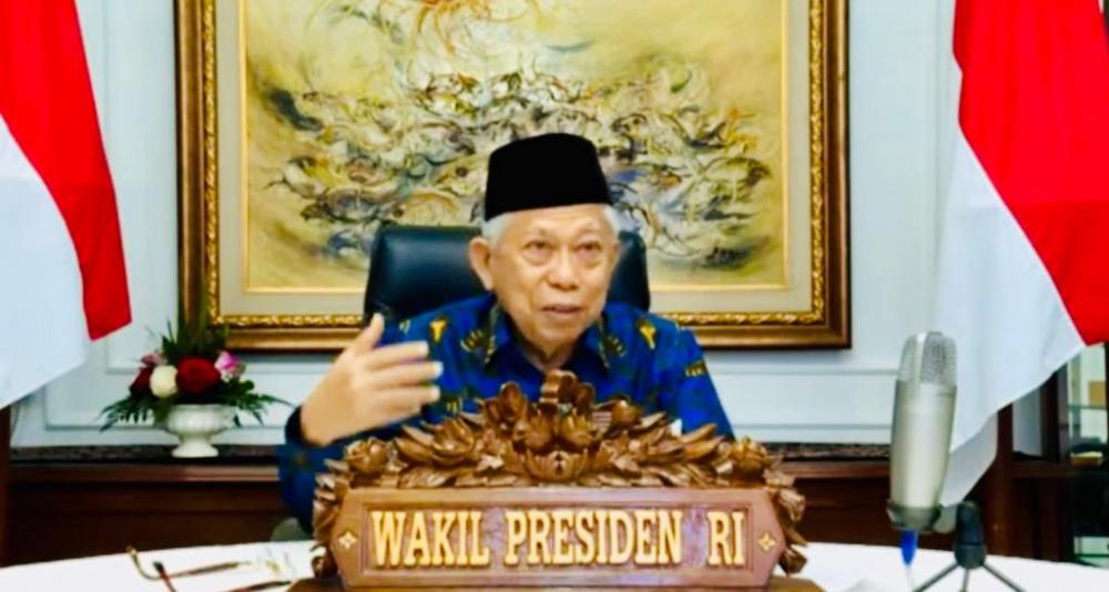 Wapres Maruf Amin: Vaksinasi Sejalan Dengan Ajaran Islam