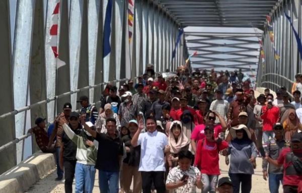 40 tahun menunggu, Herman Deru Hadiri Syukuran Pembangunan Jembatan Penghubung OKI-Banyuasin