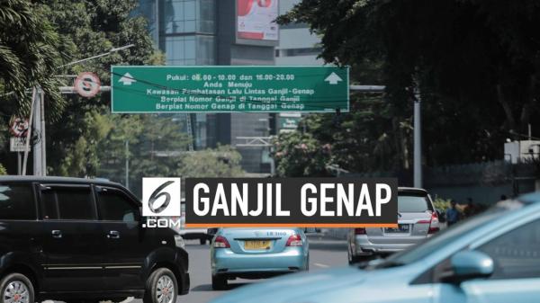 Aturan Nopol Ganjil Genap Kendaraan Diterapkan di Tiga Ruas Jalan Kota Palembang