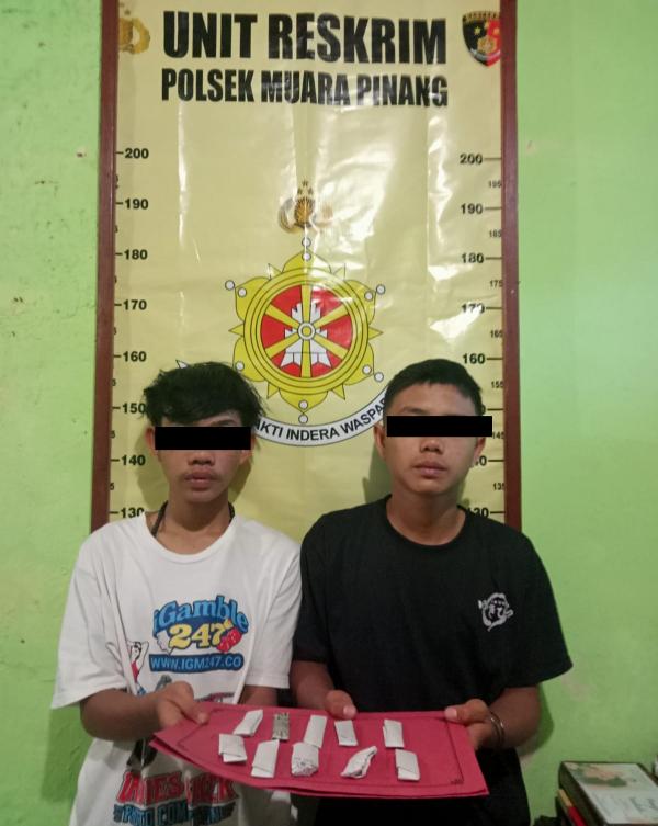 Diduga Edarkan Ganja, 2 Remaja Dibekuk Polisi di Empat Lawang
