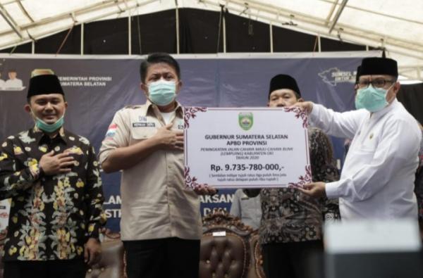 Gubernur Herman Deru Kucurkan Rp 120 Miliar untuk Kabupaten OKI