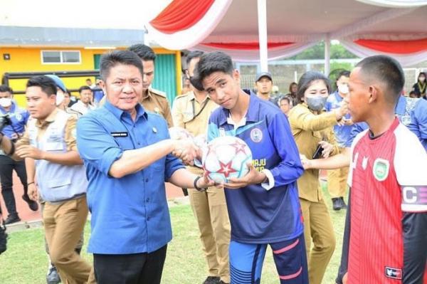 Herman Deru: Festival Piala Dunia Anak U-12 Sumsel Ajang Mengasah Skill dan Kemampuan Para Pemain Muda