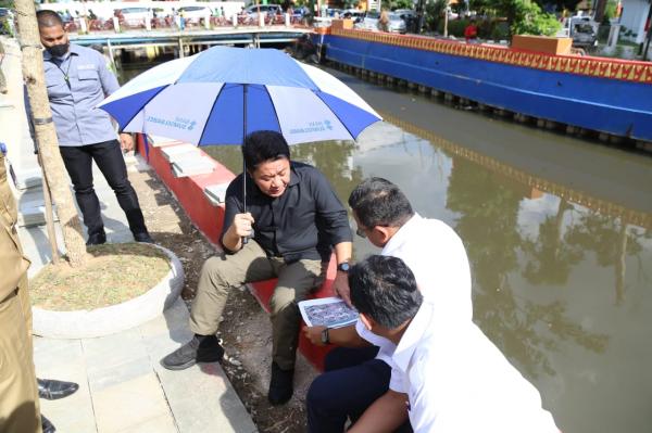 Herman Deru Akui Restorasi Sungai Sekanak Lambidaro Mampu Atasi Banjir dan Memperindah Kota Palembang