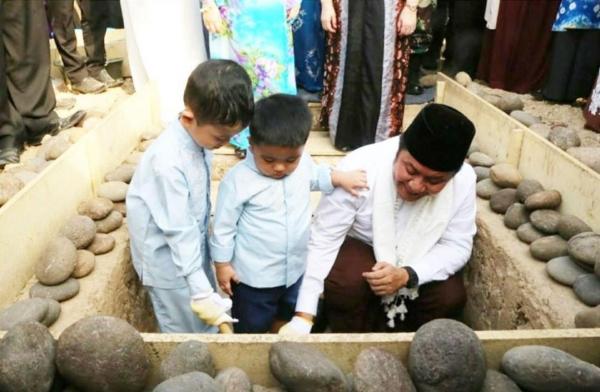 Herman Deru Bangun Masjid Al Hayza di Desa Srinanti OKI