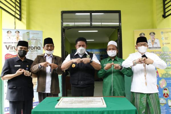 Herman Deru Inisiasi Vaksinasi Massal Bagi Pengurus Ponpes se-Sumsel