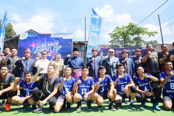 Herman Deru Resmi Buka Turnamen Gubernur Cup Turnamen Bola Voli 2023 Kota Pagaralam