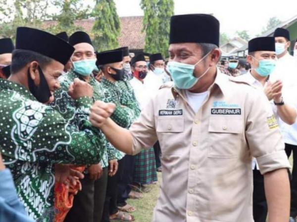 Herman Deru Sosialisasikan Langsung Pergub Soal Protokol Kesehatan ke Kabupaten/Kota