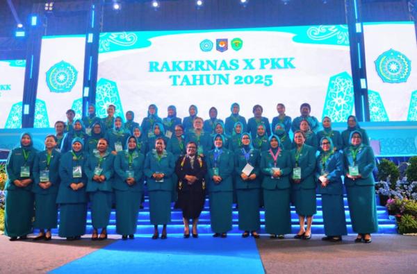 PKK Pilar Bangsa Menuju Indonesia Emas, Febrita Lustia: Kami Siap Kolaborasi Maksimal