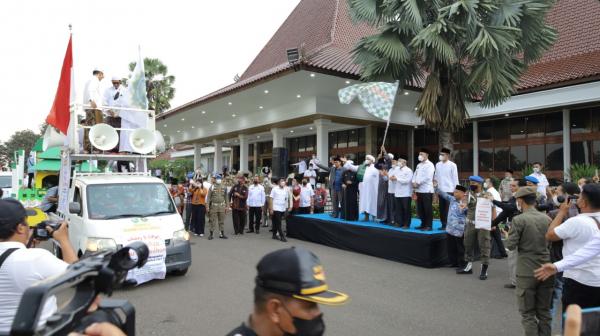 Pawai Mobil Hias Sambut Bulan Suci Ramadhan 1443 H