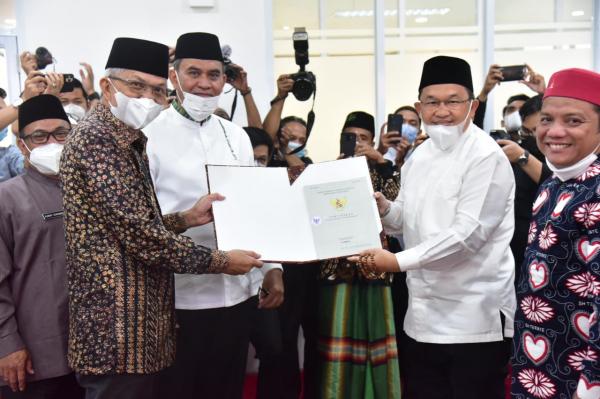 Pemprov Dorong Penerbitan Sertifikat Seluruh Tanah Wakaf di Sumsel