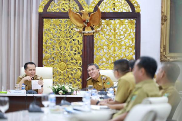 Pj Gubernur Sumsel Agus Fatoni Sinergi Bersama Bupati-Walikota se-Sumsel Tuntaskan Program Prioritas