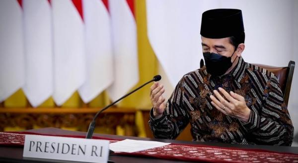 Presiden Jokowi Ajak Seluruh Elemen Bangsa Ikhtiar Melawan Pandemi Covid-19