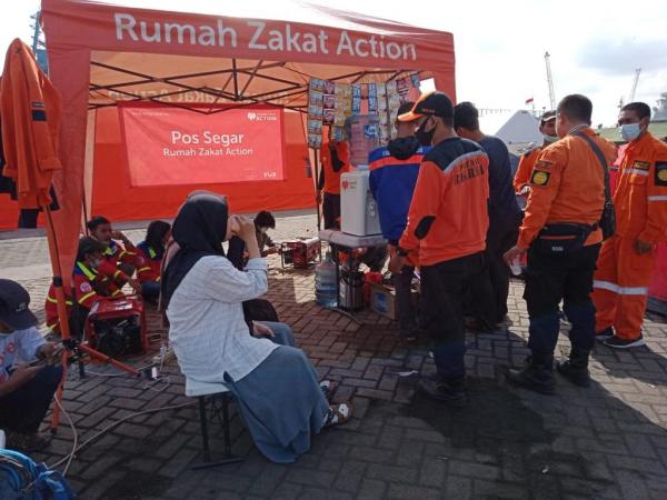 Rumah Zakat Action Bantu Proses Evakuasi Jatuhnya Pesawat Sriwijaya Air SJ-182