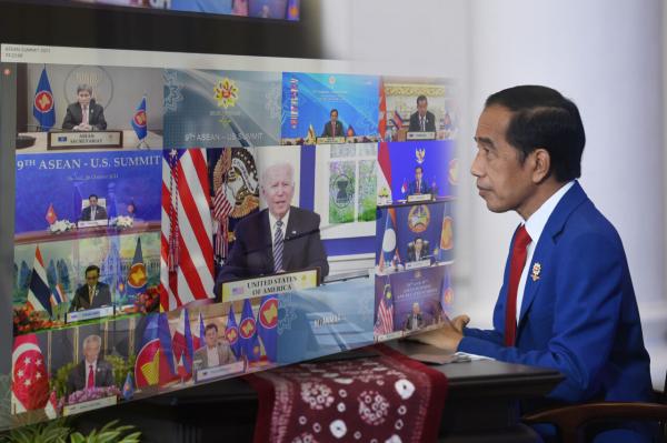 Sebagai Koordinator Kerjasama ASEAN-AS, Presiden Jokowi Menyampaikan 3 Harapan 