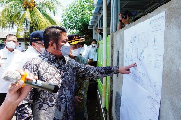 Serius Atasi Banjir di Palembang, Herman Deru Bantu Pembangunan Kolam Retensi Simpang BandaraÂ 